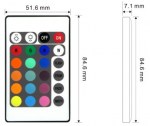 RGB контроллер для светодиодных источников света