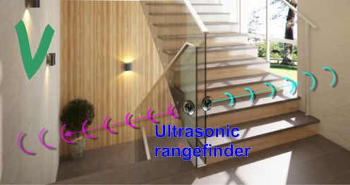 Ultrasonic sensor correct instalations